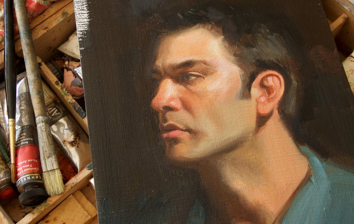 florianetiam's tweet photo. I keep going :) Practise Oil painting 2 https://t.co/1GWujb6sJ7