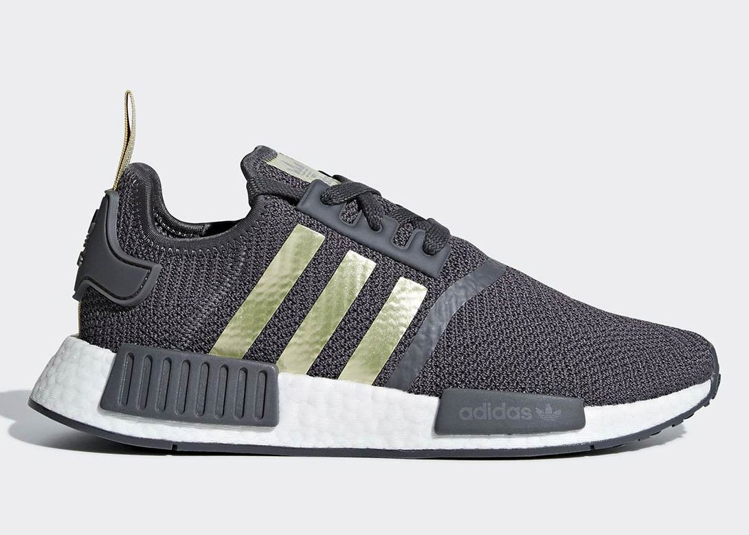 adidas nmd r1 gold stripes