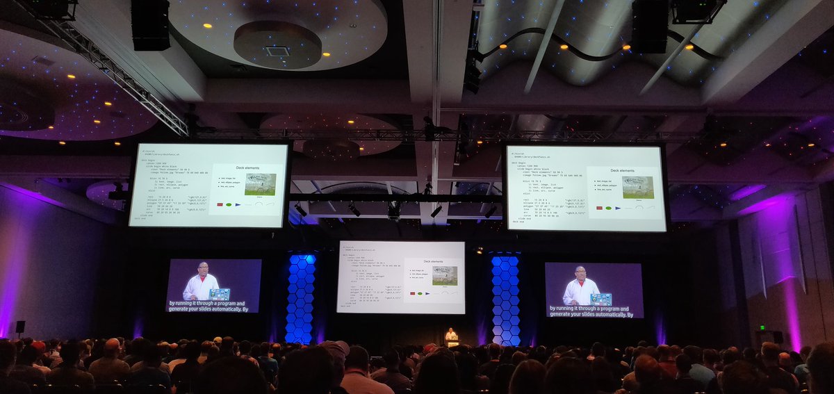 It would be pretty neat to take your Ponzu CMS and load some data into a slide deck made in Go! Awesome. github.com/ajstarks/deck

Thanks for the great talk, <a href="/ajstarks/">Anthony Starks</a>