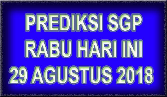 Prediksisgprabu - Twitter Search / Twitter
