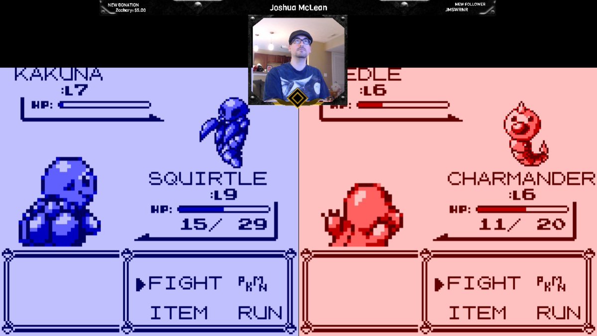 JoshuaMcLeanOld's tweet image. Tonight at 6pm ET, I'm doing this.

One caveat: I'll desync at the beginning to get Squirtle and Charmander. But after that, it's two games one controller!

See you there. :)

#StreamHype #GanbareGameBoy

twitch.tv/mrjoshuamclean
