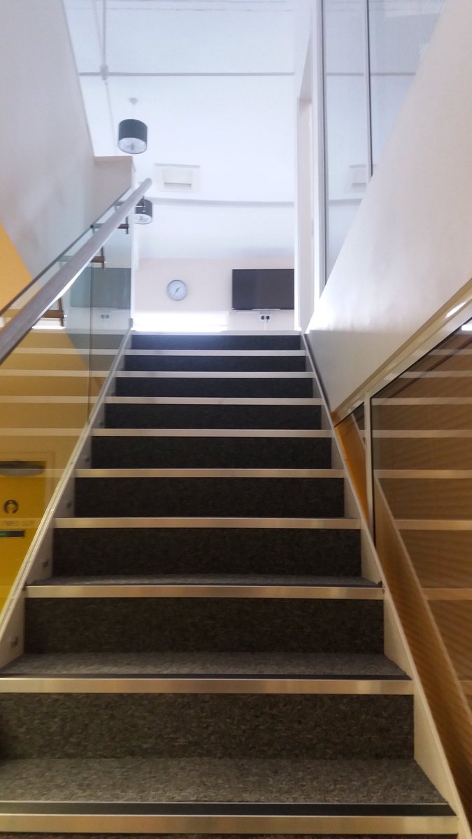 monflooring's tweet photo. Terry and Lewis spent time at the weekend breathing new life into this office for the team at @WatersandGate in #NorthShields installing some @Flooring_CFS Europa Carpet Tiles in light grey! 😎 #TheFloorYoureLookingFor https://t.co/4Bo3JkeNFB