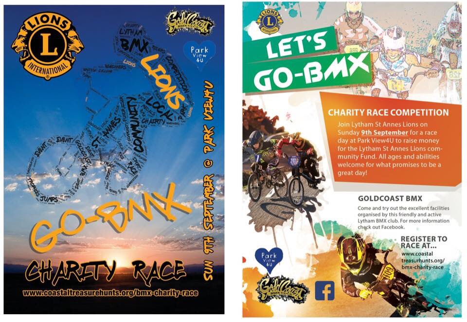 LythamLions's tweet photo. Kids! Join us for BMX Sunday, 9th September. Park View 4U.  Bikes and safety equipment provided. No experience required. https://t.co/MOQlHA136P