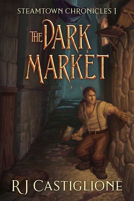 rjcasta's tweet photo. Steamtown Chronicles 1: The Dark Market, an NPC novella #Gamelit #LitRPG lite series now available on your favorite e-book store! What happens when an NPC realizes his world is nothing more than a game? He bashes skulls in with his hammer, that's what!

https://t.co/oqsTq6x7hL https://t.co/EbhHNvgaiY