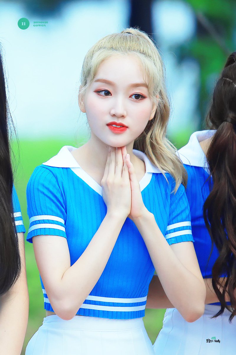 오늘의 채원 tweet media