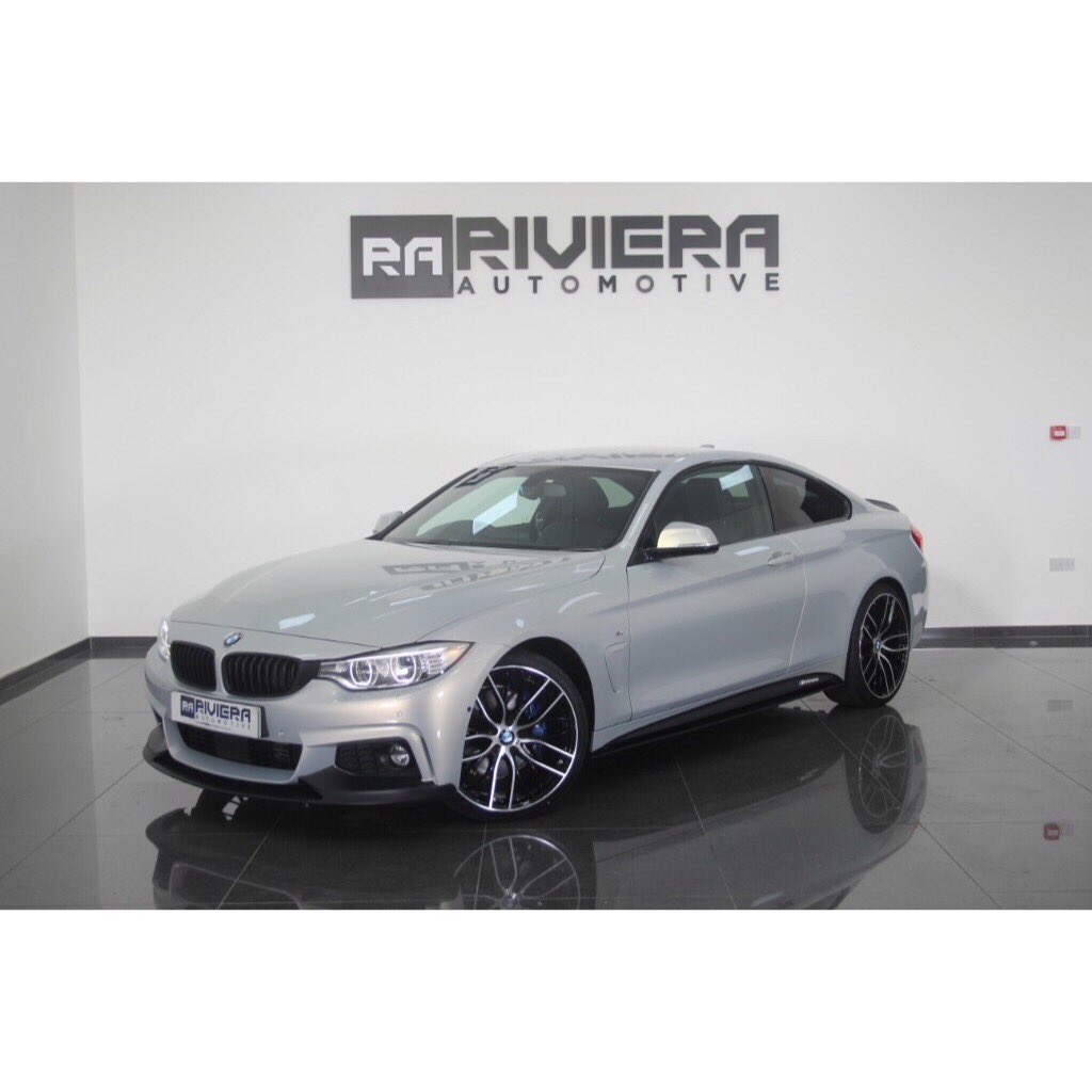 RivieraAuto's tweet photo. 2015 BMW 420d Xdrive M Sport • £24,995 

This beautiful Moonstone Metallic 4 Series comes with plenty of tech! 360 Degrees camera, Harmon Kardon speakers and more, visit https://t.co/XXSxzAtctG to see more from the car! https://t.co/himkaKEBvK