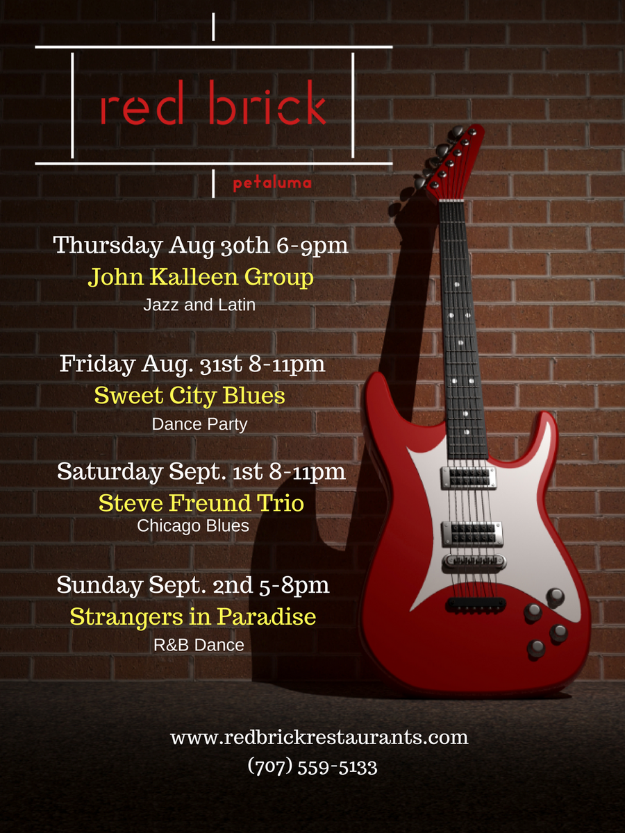 rbpetaluma's tweet photo. Music at Red Brick https://t.co/yIH3slyw1q