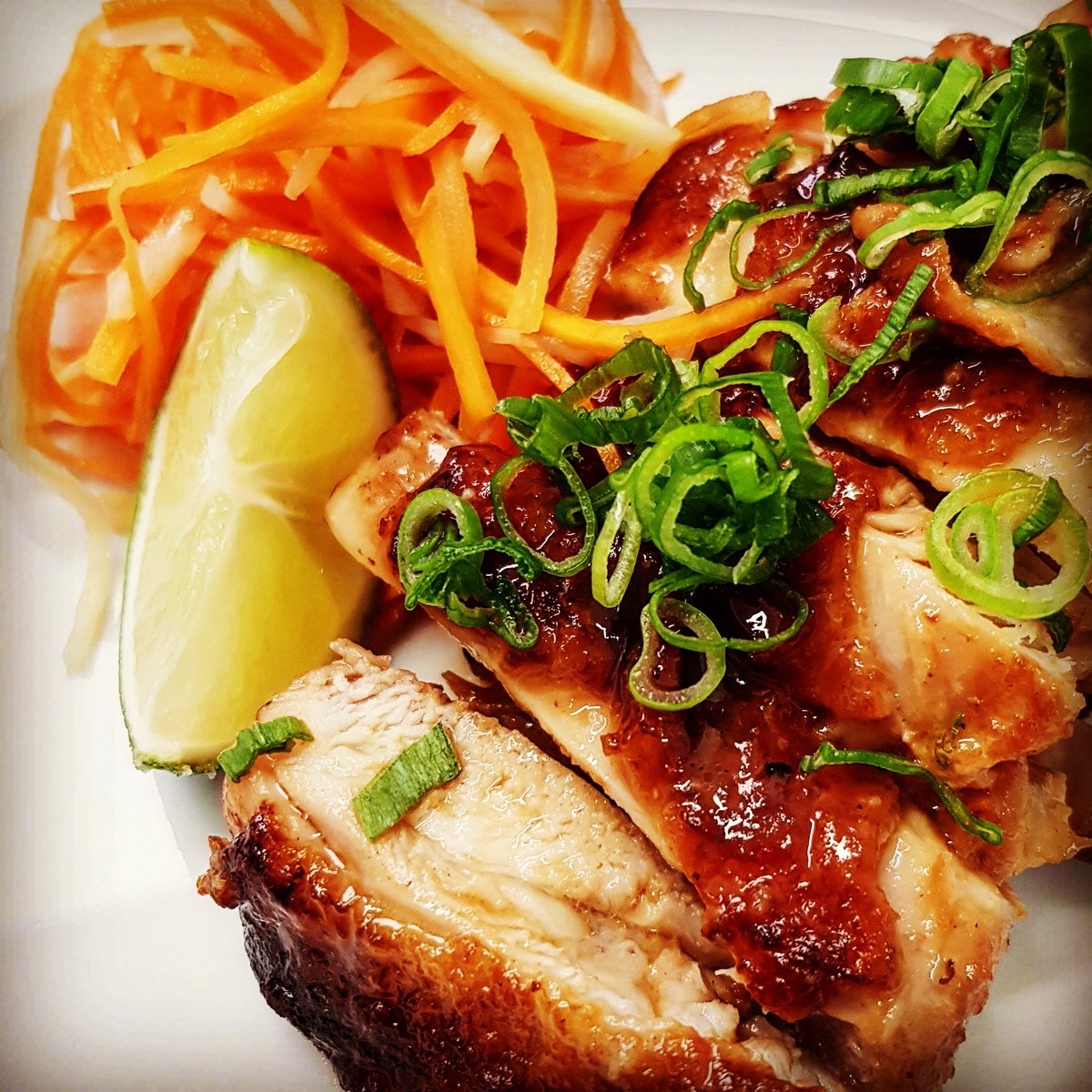 TelegraphHillM's tweet photo. Chicken Inasal🥢🥢🥢
#Coconut #vinegar and lemongrass marinated #chicken, pickled carrot and green #papaya #atchara with steamed #jasmine #rice
This will be one of the lunch options @telegraphhillm from September. https://t.co/Gofqqm3t4J