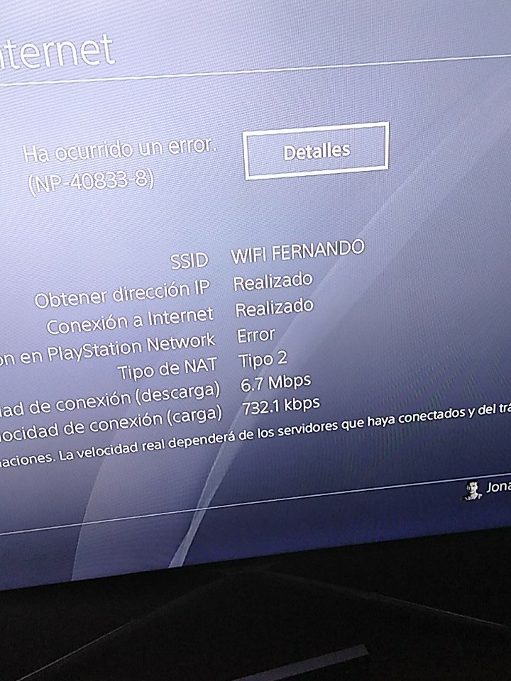 Jonathan09xD's tweet photo. @PlayStationES hola porque me aparece eso no me deja iniciar sesión ya van casi 4 días así https://t.co/a9bfZLxtvg