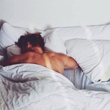 He's up...kind of.

He knows it's already past noon, but maybe let him sleep in just a l i t t l e bit more?

Let the sleepy boy sleep.