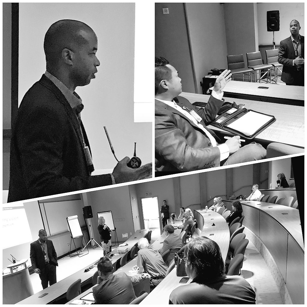 RosemanMedicine's tweet photo. Preparedness is an essential part of developing a #EmergencyResponsePlan. Thanks to @LVMPD’s Sgt. Chatman for coming to our Rosemanuhs Campuses to impart knowledge &amp; strategies to help us continue to make our campuses safe &amp; make difficult scenarios more manageable. #VegasStrong https://t.co/2qyaPfuNNS
