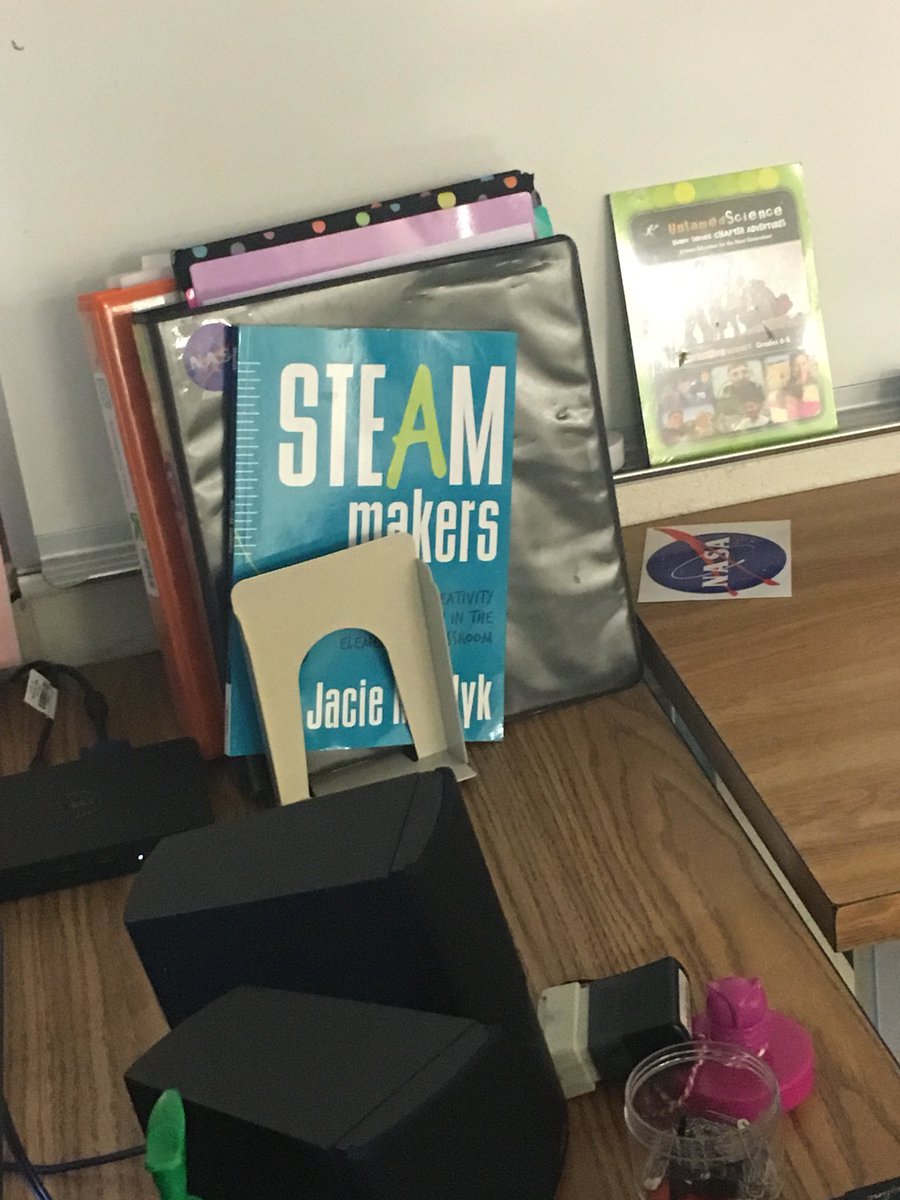 @DrJacieMaslyk Thanks for the book love the #qr codes #steammakers