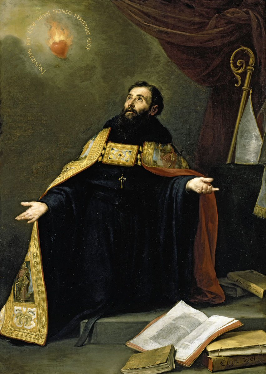 YCP_SanDiego's tweet photo. "Tolle Lege"
//
Take up and read...I think we can all reflect on St. Augustine's life by taking up the Bible and reading it.
//
"You have made us for yourself, and our hearts are restless, until they can find rest in you."
-St. Augustine, Pray for Us! #StAugustine #restlesshearts https://t.co/knCXzZvzZW