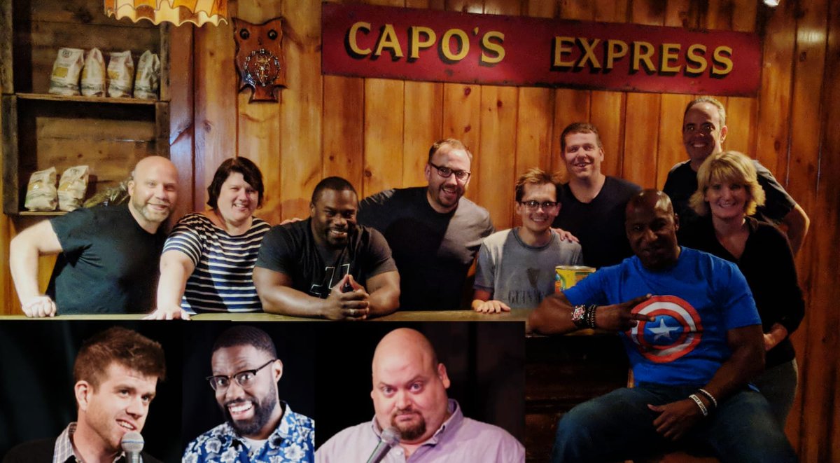 theblastboston's tweet photo. Last night @CapoSouthBos in Southie was one of those nights in Boston comedy where you just say DAMN what a night.
Do yourself a favor and go check out a Monday night on W. Broadway.
#StackedLineups #bostoncomedy #southboston @christabbshow @tobinpresents @rBostonComedy https://t.co/UmaPl4KQDv