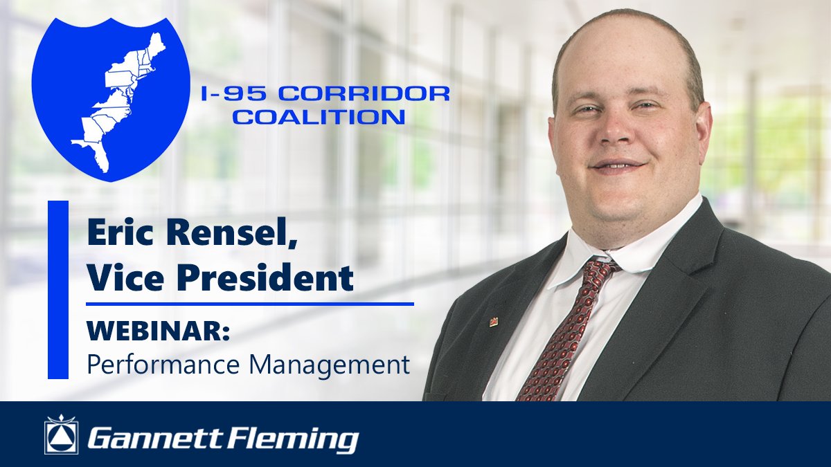 Gannett Fleming (@gannettfleming) on Twitter photo REGISTER for a FREE WEBINAR on Aug. 30, featuring #GannettFleming VP <a href="/erensel/">Eric Rensel</a> discussing #performancemanagement during the #TSMO Dashboard #webinar, hosted by the I-95 Corridor Coalition! ow.ly/ie7u30lzwko <a href="/NewHampshireDOT/">NHDOT</a> <a href="/ODOT_Statewide/">Ohio Dept of Transportation</a> <a href="/NOCoEOps/">NOCoE</a> <a href="/USDOTFHWA/">Federal Highway Admn</a> <a href="/aashtospeaks/">AASHTO</a> REGISTER for a FREE WEBINAR on Aug. 30, featuring #GannettFleming VP <a href="/erensel/">Eric Rensel</a> discussing #performancemanagement during the #TSMO Dashboard #webinar, hosted by the I-95 Corridor Coalition! ow.ly/ie7u30lzwko <a href="/NewHampshireDOT/">NHDOT</a> <a href="/ODOT_Statewide/">Ohio Dept of Transportation</a> <a href="/NOCoEOps/">NOCoE</a> <a href="/USDOTFHWA/">Federal Highway Admn</a> <a href="/aashtospeaks/">AASHTO</a>