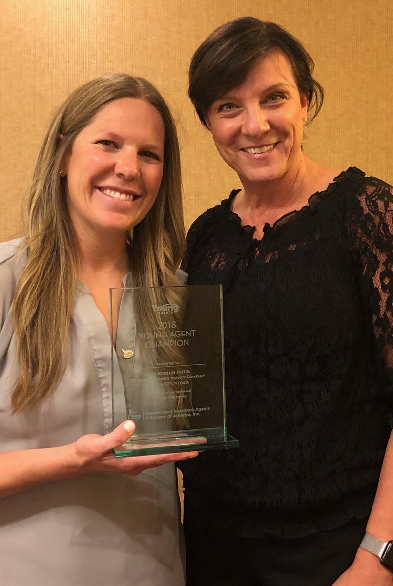NIACNV's tweet photo. Jana Foster won National Young Agent Champion 2018!  Way to represent Nevada Insurance Agency at a National level.  Congrats. https://t.co/itZ7nX0YSn