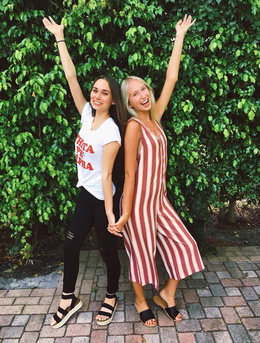 Excited for recruitment Day 4! We hope you all find a sisterly love like ours. ❤️ #GoGreek #GoThetaPhi