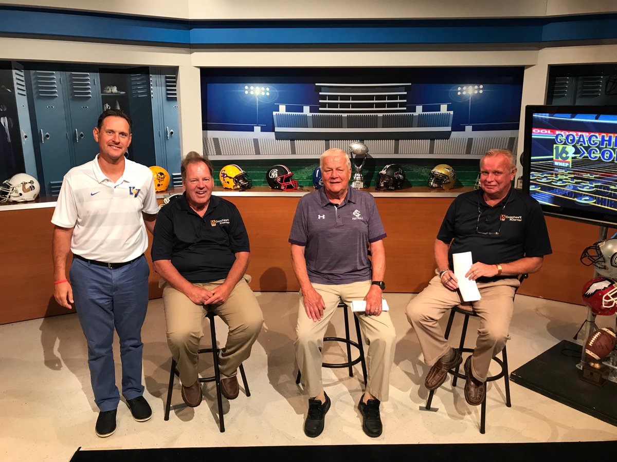 JimColesWNEP's tweet image. Valley View Head Coach George Howanitz and Ed Christian of ESS joins us on Coaches Corner this week. ⁦@WNEPSports⁩