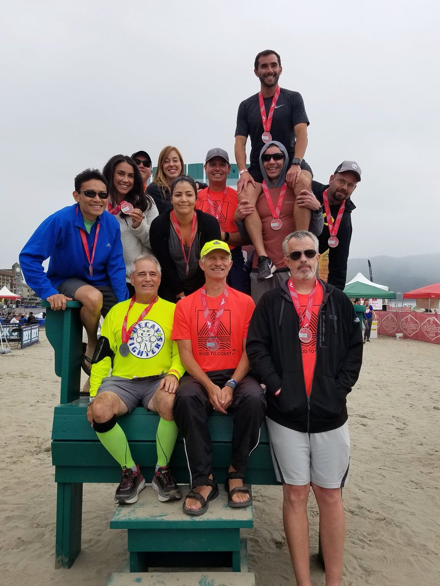 AdecDental's tweet photo. Congratulations to the A-dec team for completing the Hood To Coast relay. This 200 mile relay consists of 36 legs and takes #runners from Mt. Hood, Oregon to the Pacific Coast. #fitworkplace #HTC18 @HTCRelay. https://t.co/t5pCgzguhV