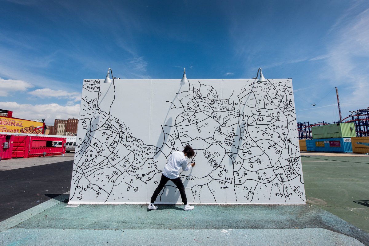 IndieCongress's tweet photo. We are so psyched to have @shantell_martin school us on creativity this October. Enter our raffle for your chance to win the original piece she will create at ILC. 
https://t.co/aavsTHYQx4 https://t.co/MviTK1jh0J