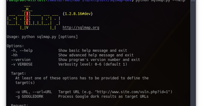 KitPloit's tweet image. SQLMap v1.2.8 - #AutomaticSQLInjection And Database Takeover Tool goo.gl/nktzg5