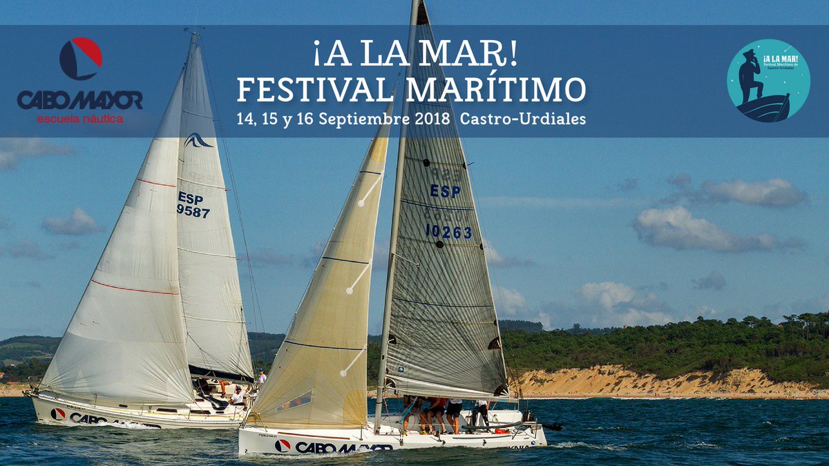 alamarcastro's tweet photo. PARTICIPANTES: ⛵ Escuela Náutica Cabo Mayor ⛵

Escuela de titulaciones de recreo que además ofrece una variada oferta formativa náutica y de actividades relacionadas con la navegación. #ALaMar #CastroUrdiales #FestivalMarítimo #Formación #Navegación #CaboMayor #EscuelaNáutica https://t.co/x98n4yynfb