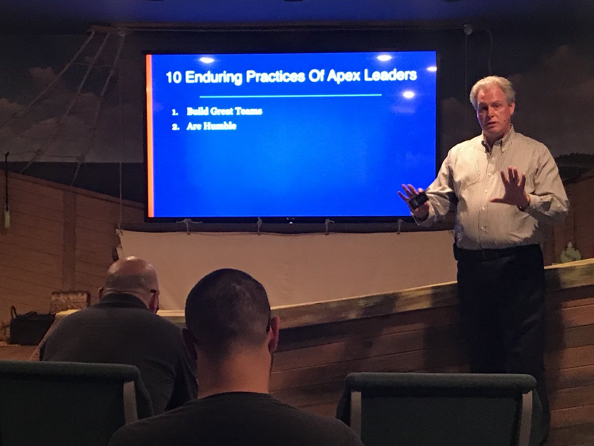 toddmcglinchey's tweet photo. Thx @BrianKDodd for pouring into our leaders yesterday. You are a true servant leader! #ApexLeaders #Timelessbook https://t.co/wMn0wpmqJF