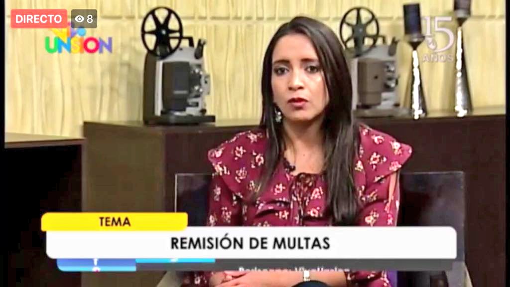 pichialvarado12's tweet photo. Hoy en @UNSIONTV informamos al Austro del país acerca de La Ley para el Fomento Productivo, que en materia de tránsito tiene que ver con la remisión de intereses de multas y recargos generadas por matriculación vehicular e infracciones.
#ANTAzuay
@Lenin
@bopalv
@PabloAndresCall https://t.co/Gqzgx8b7Pj