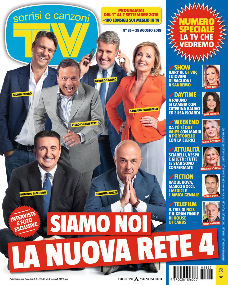 Tv Sorrisi e Canzoni tweet media