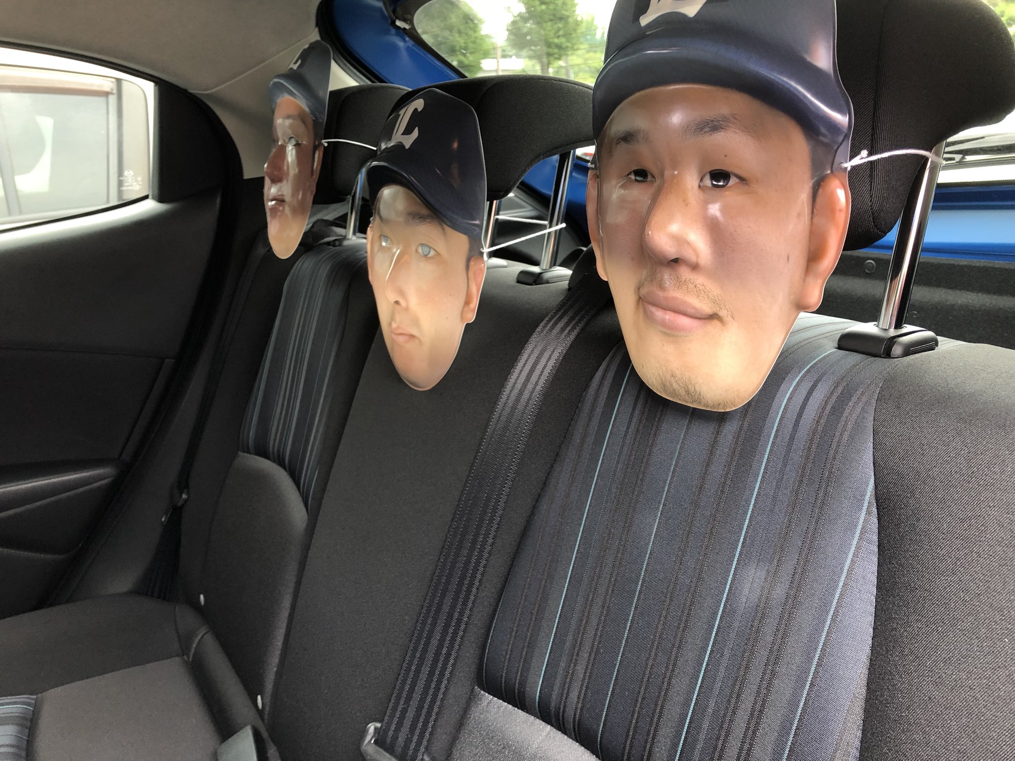 よしみ ᴗ ๑ 車上荒らし対策して球場行って 車戻ったら暗闇からライトで浮き上がってきて爆笑したｗ T Co 5tuxbuoake Twitter