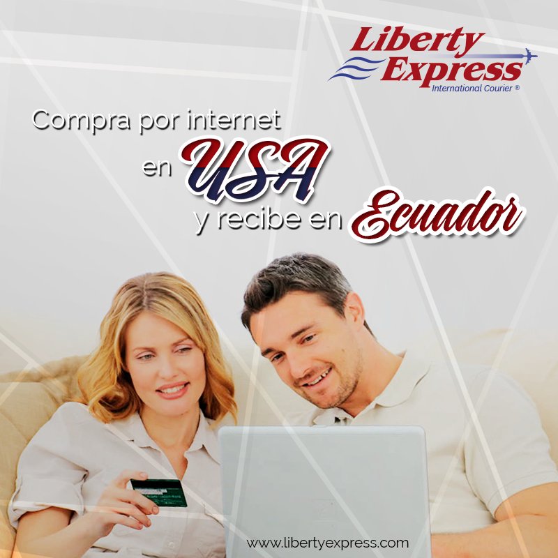 LibertyExpUSA's tweet photo. Si te encuentras en #Ecuador puedes realizar tus compras por internet en #USA que nosotros te llevamos tus encomiendas con seguridad y al mejor tiempo de entrega.

#ComprasOnline #EnvíosInternacional #Courier #Traslados #Paquetes https://t.co/bK52Zj2l8D