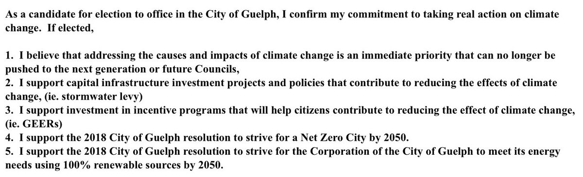 DanGibsonCllr's tweet photo. #REAL Climate Action succeeds when we focus policy development on common values &amp; desires to reduce emissions &amp; promote clean growth in our local economy.

I support continuing this focus in #Guelph, of hosting inclusive conversations that speak to the broadest audience possible. https://t.co/eZA2MY3zfw