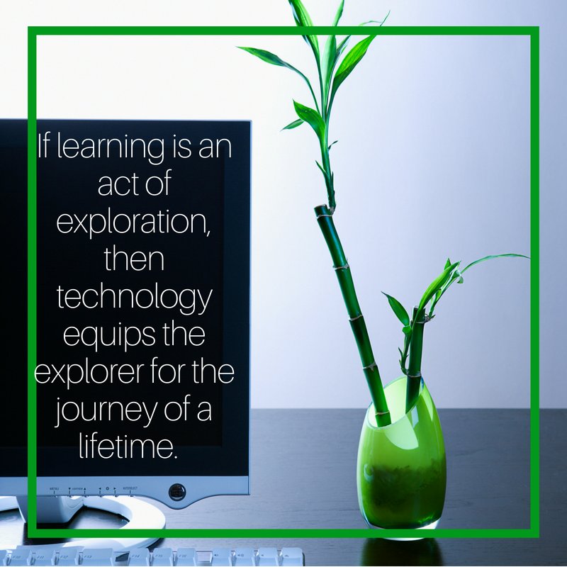 We don’t know who said it but couldn’t agree more! “If learning is an act of exploration, then technology equips the explorer for the journey of a lifetime.”   ~ Anonymous #performwithpikle