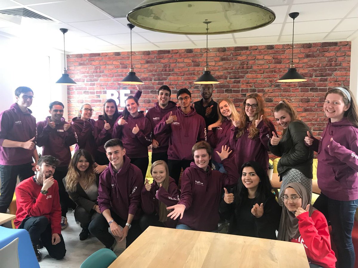 EmmaC_Explore's tweet photo. Love meeting the new campus reps in the new head office #lifeatexplore #notyouraveragejob @explorecareers_ https://t.co/poXws7YZNj