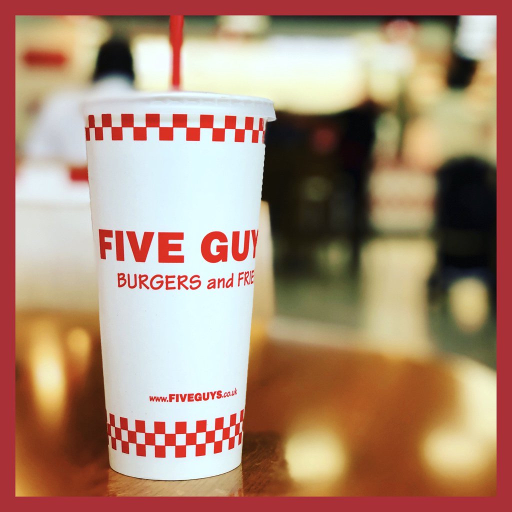 mozthefox's tweet photo. .@richnash82 and James’ day of fun continues with @FiveGuysUK 🍔 https://t.co/18ivFYovW8