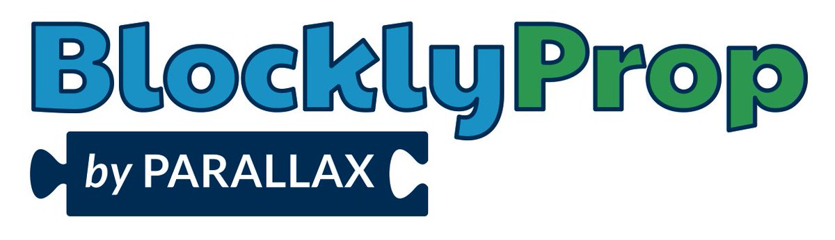 ParallaxInc's tweet photo. Did you know that the #BlocklyProp graphical programming tool recently came out of Beta? Learn to code with Blockly and the multicore Propeller microcontroller.  https://t.co/28EpoRfsoP #CSforAll https://t.co/mpgQs9Ytbk