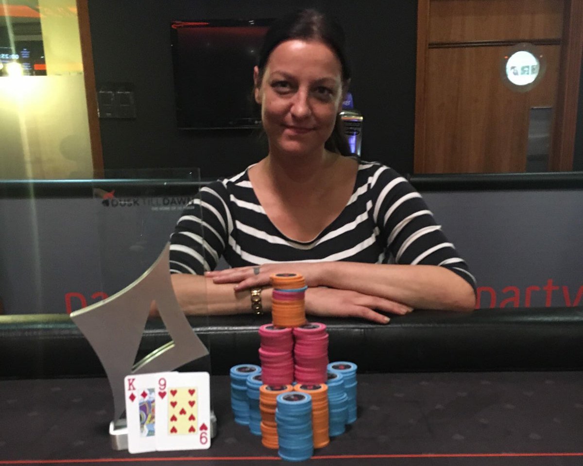 DTDPlayer's tweet photo. The winner is...@AWI_POKER!
You've won a £550 DTD Deepstack seat & $100 PP Live Dollars for correctly voting that Sylvia Hewitt won our last Deepstack! https://t.co/8mauyxEm2h
You can use your prize for any of this week's Day 1s. Please PM me with your details. #DTDDeepstack https://t.co/ue3daXNUsJ