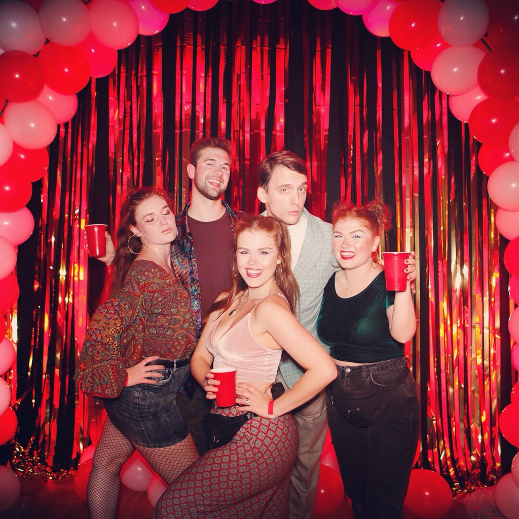 maxandivan's tweet photo. When we asked Graham to be our sleazy PROM NIGHT photographer we didn’t realise he’d art direct himself into a majority of the photos 😂 https://t.co/ssdrOxA7dV