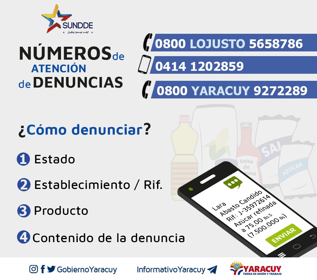 #PENDIENTE 🗣️ | ¡Denuncia el remarcaje de precios y la especulación!
#EquilibrioEconómico