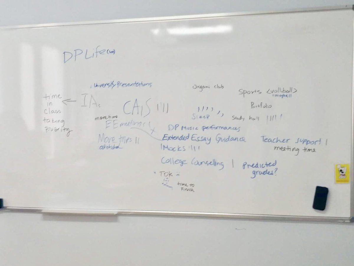 glaubis2's tweet photo. #advisoryprogram built on Ss voice, needs, reflection and interests. Q: 5 things you valued most about last year and what do you need this year to excel and prepare for afterwards #IBDP year 2 #qaislive #buildingrelationships #newschoolyear https://t.co/frHkgmCoX4