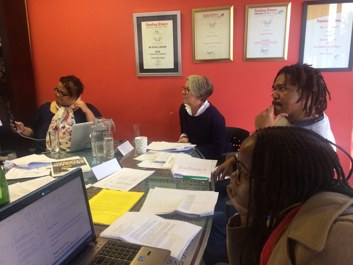 It’s all going down at <a href="/JacanaMedia/">FB: Jacana Media</a>’s #PitchToPublication sesh!