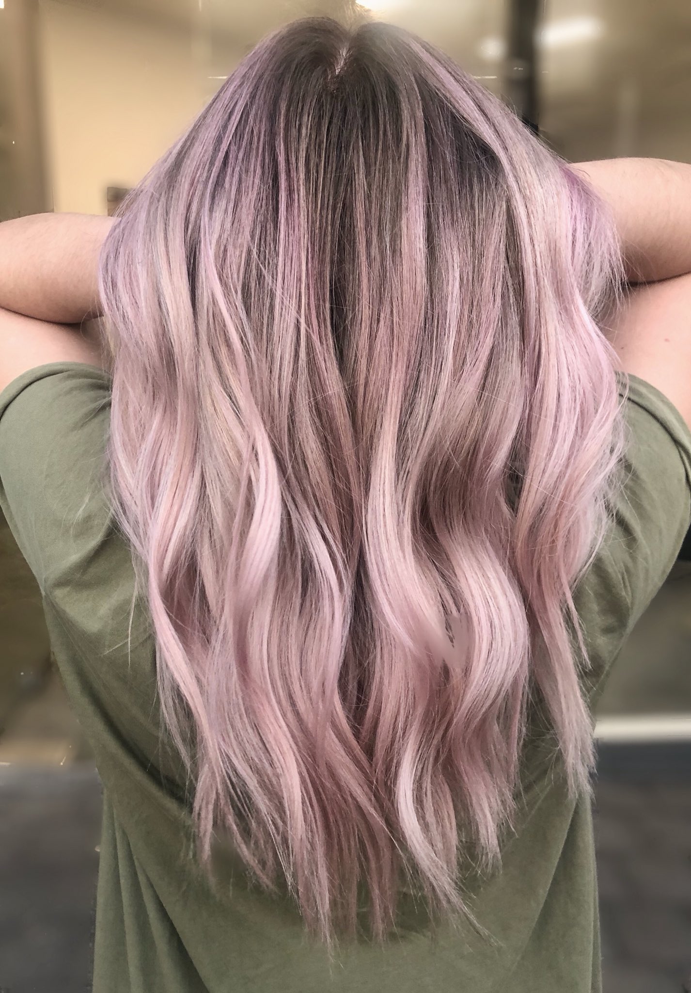 Yotshair on Twitter: "Colour transformation 💕 Who doesn't love a dusty pink  Balayage. Colour by Mia at our @kingwilliamroad salon, thanks to @olaplexau  @schwarzkopfproanz #newvibrance #morevibrance https://t.co/IfY331bUDd" /  Twitter