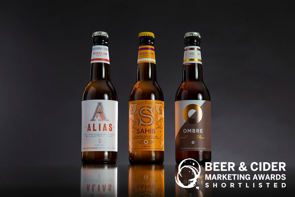 thepotting_shed's tweet photo. Proud to be shortlisted for Best Brand &amp; Design at The Beer &amp; Cider Marketing awards 2018. Many thanks @beerawards and of course our good friends @winslowbrewco

#CraftBeer #BeerDesign #aHelpingBrand #GraphicDesign https://t.co/fX2qpxKLY0