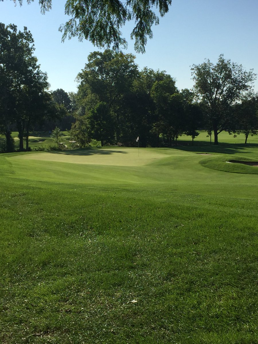 IndianaGolf's tweet photo. It’s a beautiful morning at The Bridgewater Club for the final round of the Indiana PGA Professional Championship! Follow along for lives updates from our lead group: Chris Smith (-2), Michael Asbell (+1) & Brad Feller’s (+2) #prochamp https://t.co/Ce0M7pI6U9