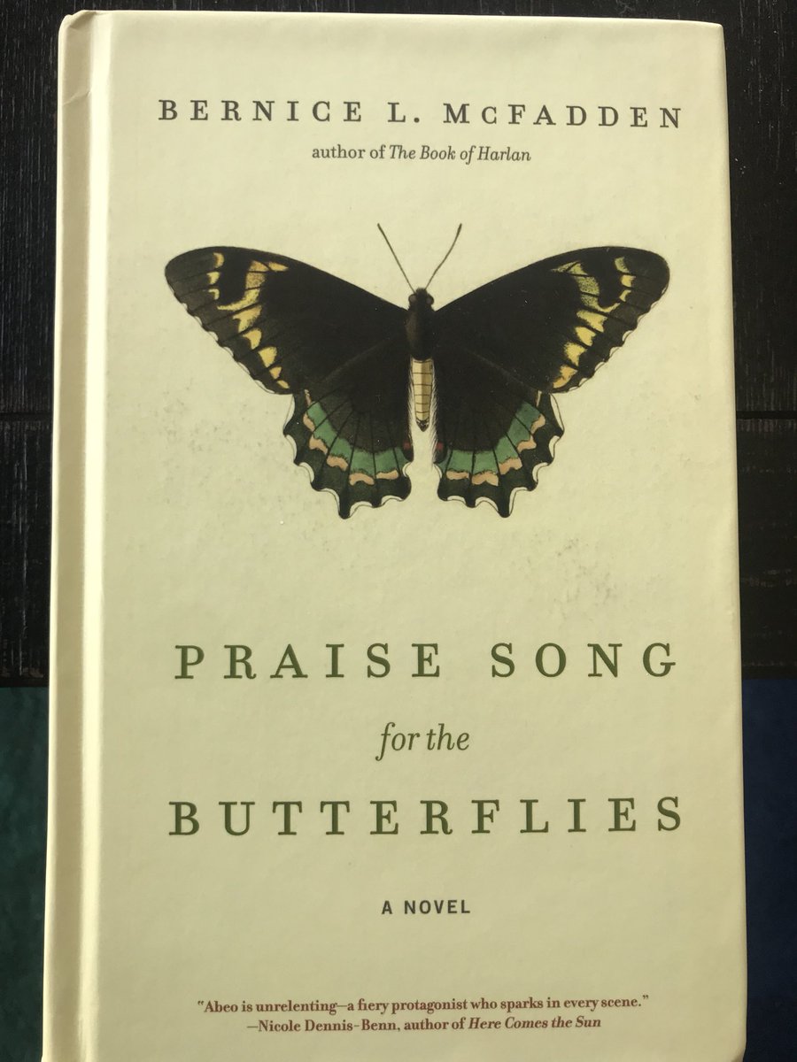 Happy #bookbirthday @queenazsa !!! #PraiseSongForTheButterflies #BerniceMcfadden 🦋🦋🦋