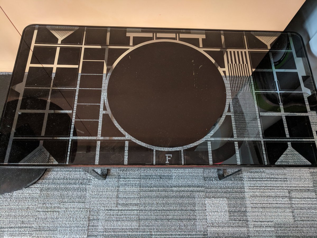 jenstirrup's tweet image. I want this coffee table. #TestCard #Retro