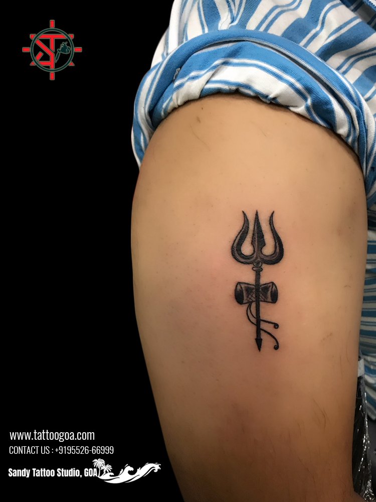 Tattoo ideas - Lord Shiva symbol tat | Facebook