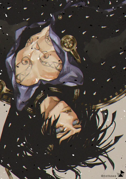 #JOJO版深夜の真剣お絵描き60分一本勝負 ブチャラティ 