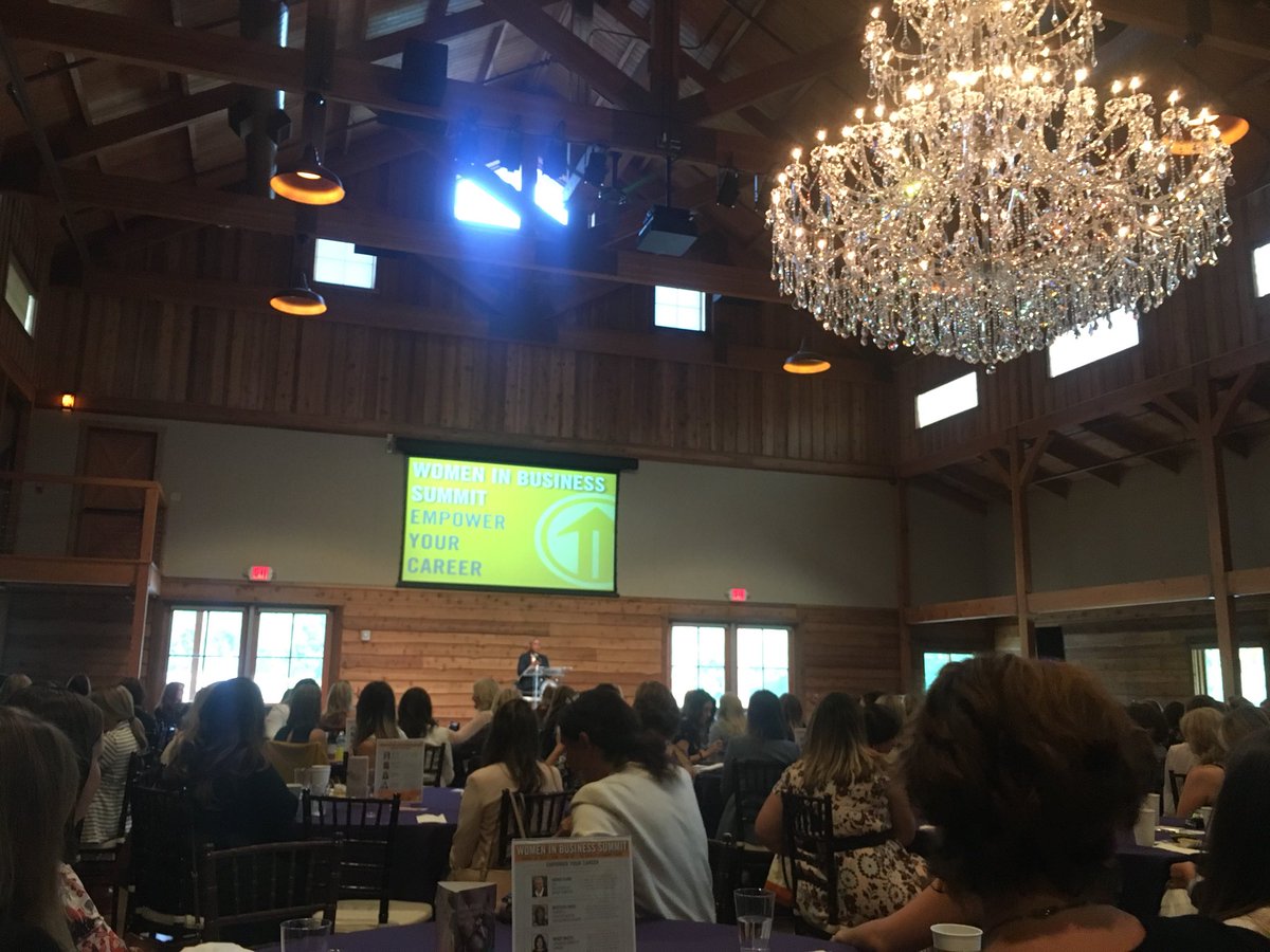 wherald's tweet photo. Women In Biz Summit begins w/ Agenia Clark talking empowerment to over 200 attendees @williamson_inc https://t.co/L6RxiUxiZj