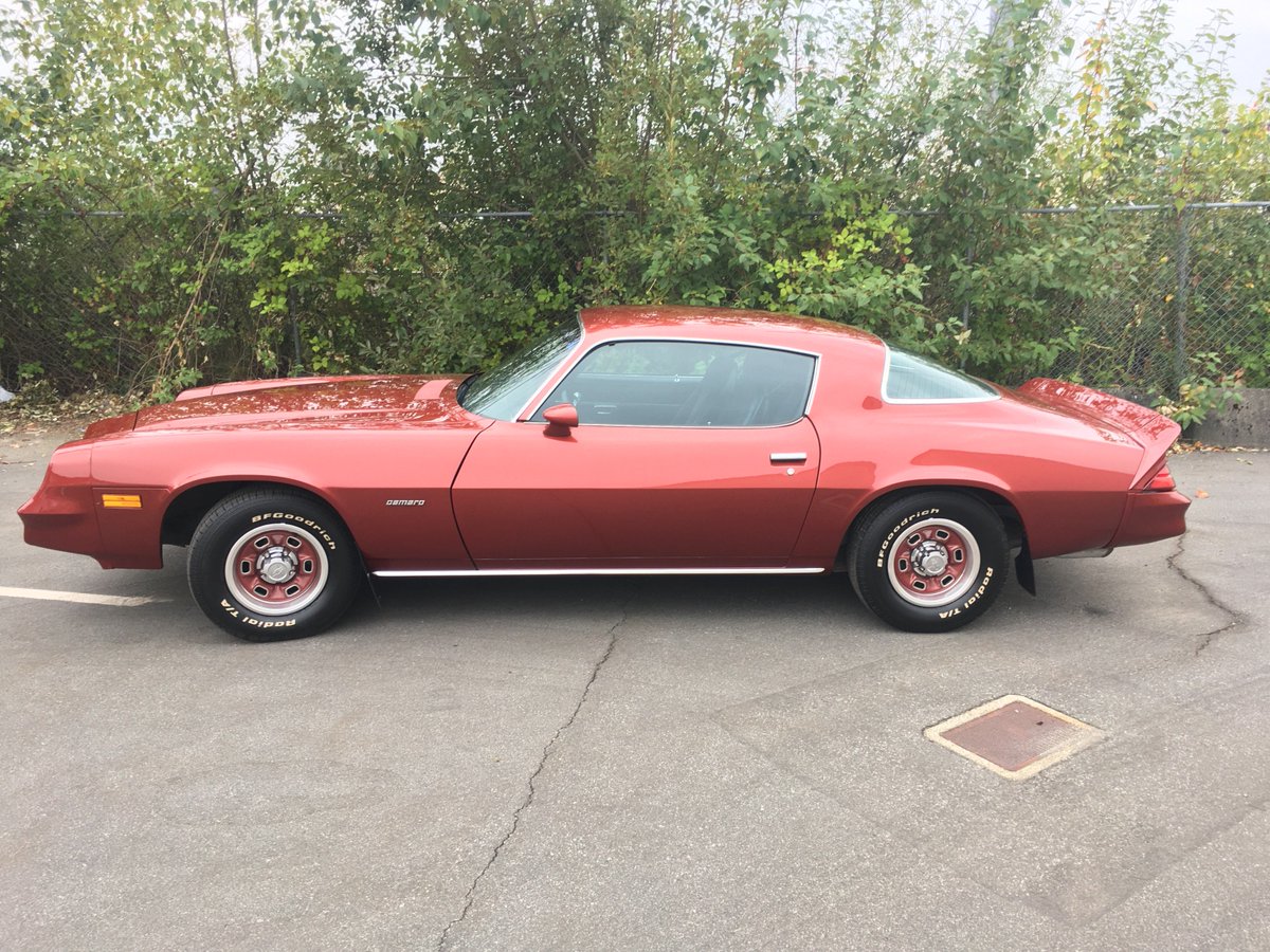 deanwarren2's tweet photo. Lovin' this '79 Camaro we just finished for a customer in time for late Summer cruisin'! Drive, Show, Enjoy! #70s #musclecars #cruisindays #thecarguy https://t.co/VpqTopxjfo https://t.co/76p5K9mi6H